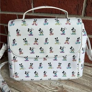 Loungefly Mickey Pastel Poses Crossbody